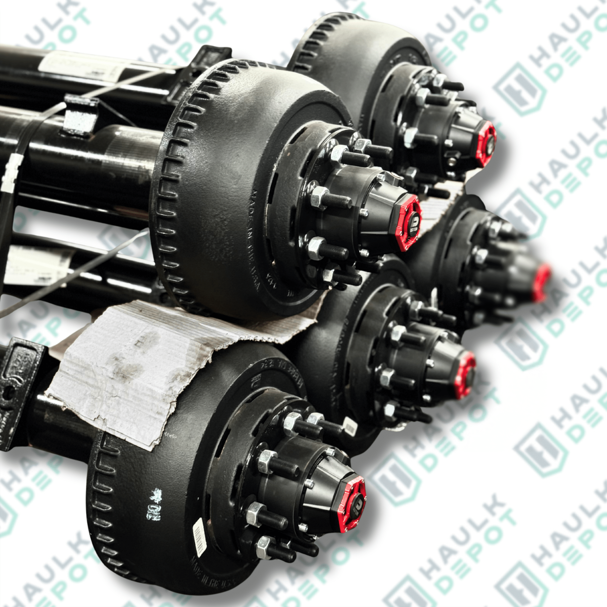 10K Axle Assembly – HF 74.5" – SC 42.5" – Hydraulic Brakes – Pre-Assembled | DXT