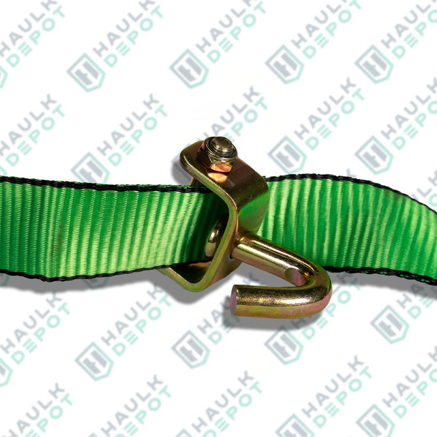 3-Point Wheel Strap - With Swivel J Hooks – 10' x 2" | HD