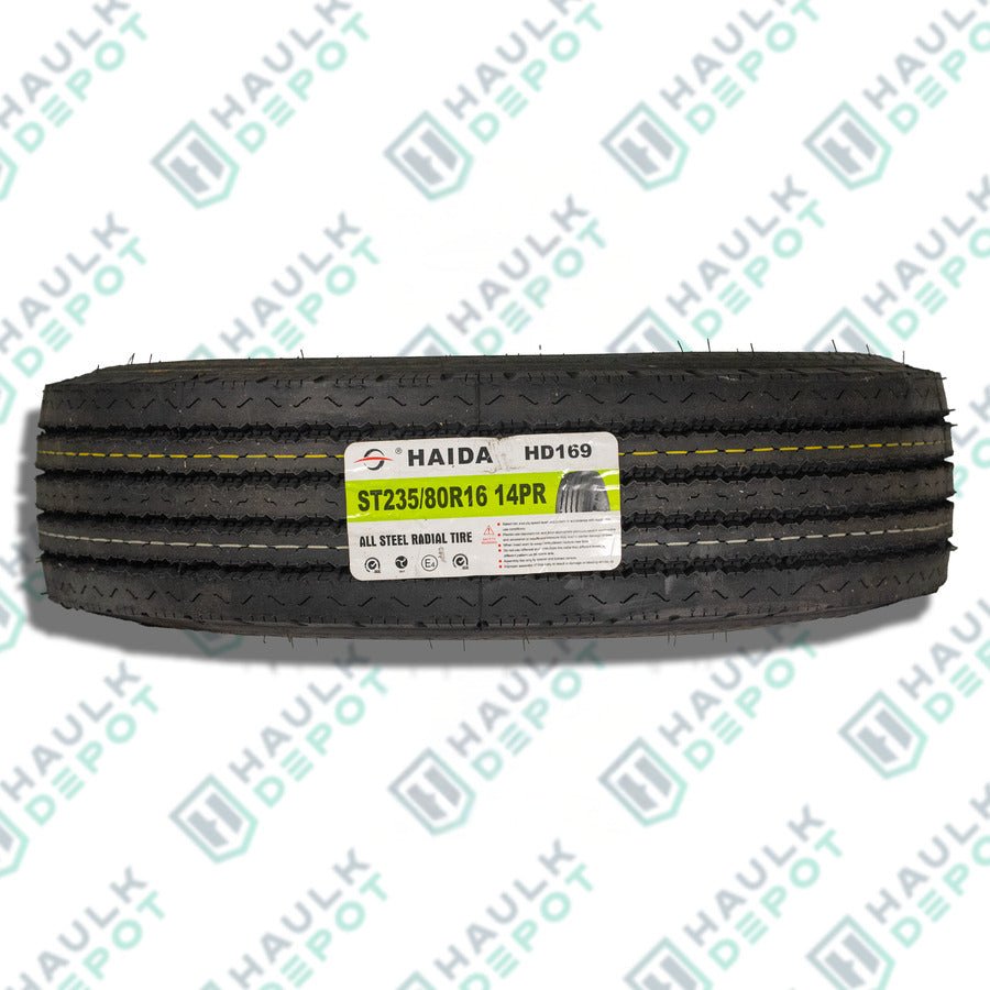 Trailer Tire – ST235/80R16 – 14PR Load Range G | HAIDA / COPARTNER