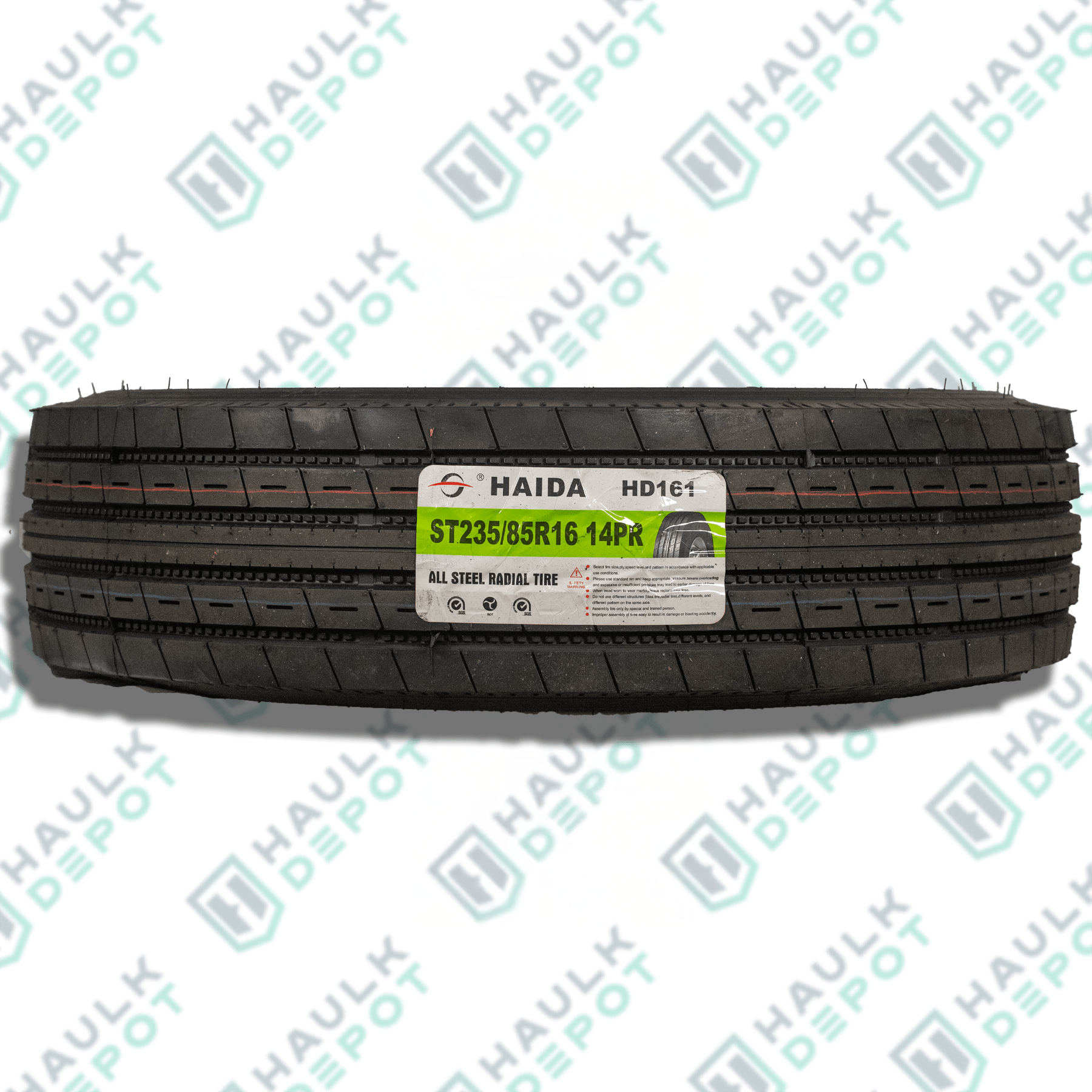 Trailer Tire – ST235/85R16 – 14PR – Load Range G | HAIDA / COPARTNER