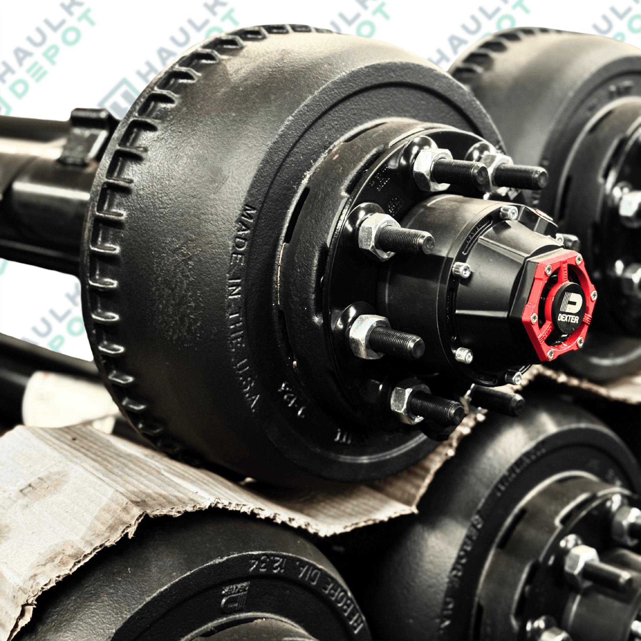 10K Axle Assembly – HF 74.5" – SC 42.5" – Hydraulic Brakes – Pre-Assembled | DXT
