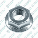 122103 - Hex Flange Lock Nut – 7/16"-20 – Zinc Plated – Grade 2 Suspension Nut | LPT