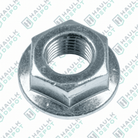 122103 - Hex Flange Lock Nut – 7/16"-20 – Zinc Plated – Grade 2 Suspension Nut | LPT
