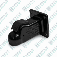 15923-81 - Cast Plate-Mount Trailer Coupler – 2-5/16" Ball – 21,000 lb Capacity – Black | LPT