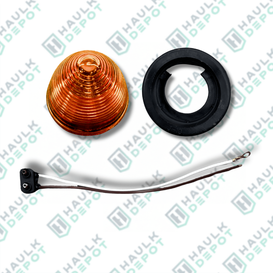 2" Beehive LED Marker Light – Grommet Mount – Amber | JM
