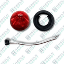 2" Beehive LED Marker Light – Grommet Mount – Red | JM