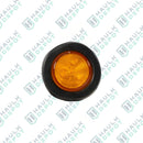 2" Round LED Marker Light – With Grommet & Pigtail – Amber