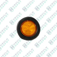 2" Round LED Marker Light – With Grommet & Pigtail – Amber