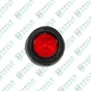 2" Round LED Marker Light – With Grommet & Pigtail – Red