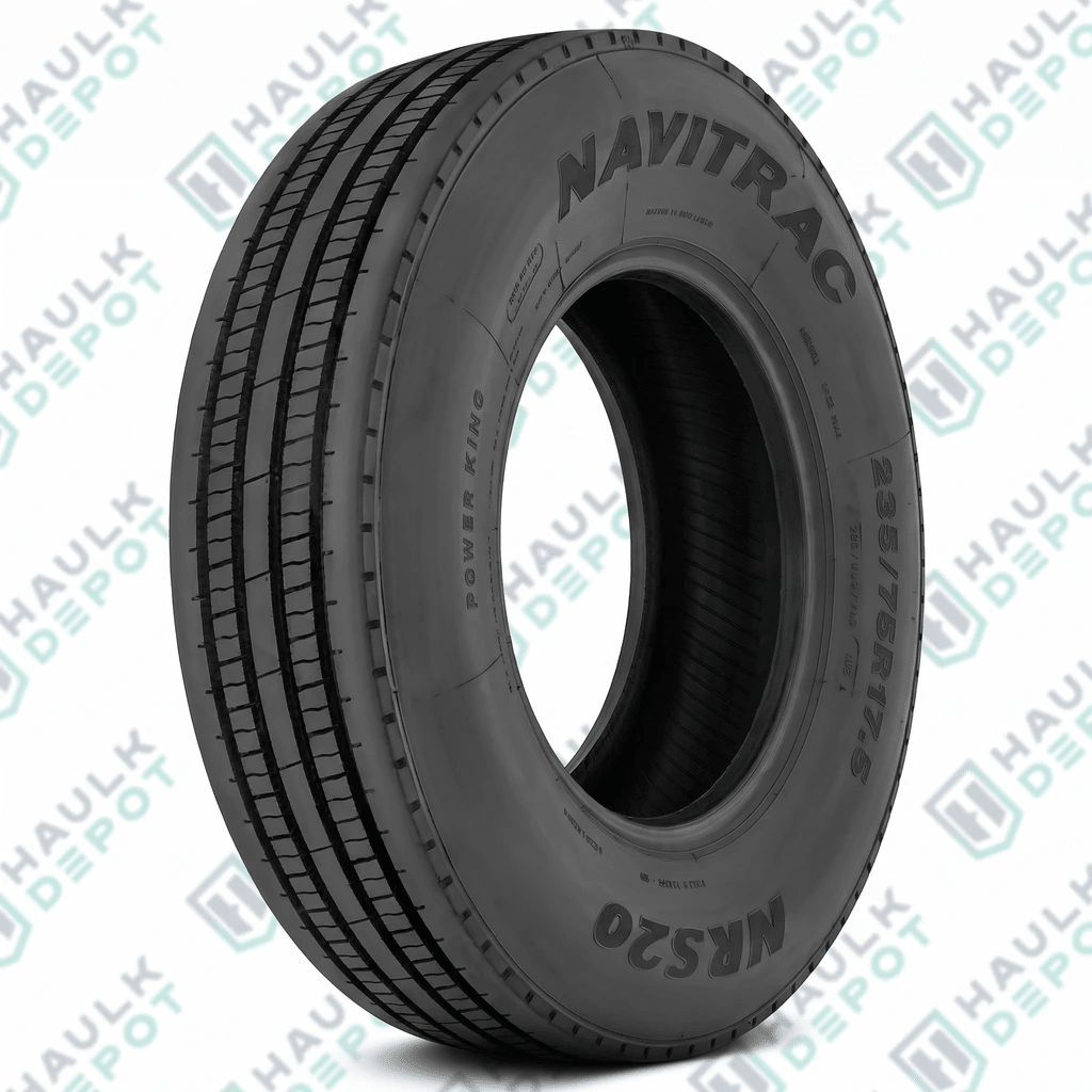 235/75R17.5 Power King Navitrac NRS20 Commercial All-Position Tire – Load Range J – 18 Ply | Power King Navitrac