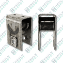 28-67-4 - Front Hanger – For 3" Slipper Springs – 6-1/4" Tall – 1" Bolt Hole | DXT