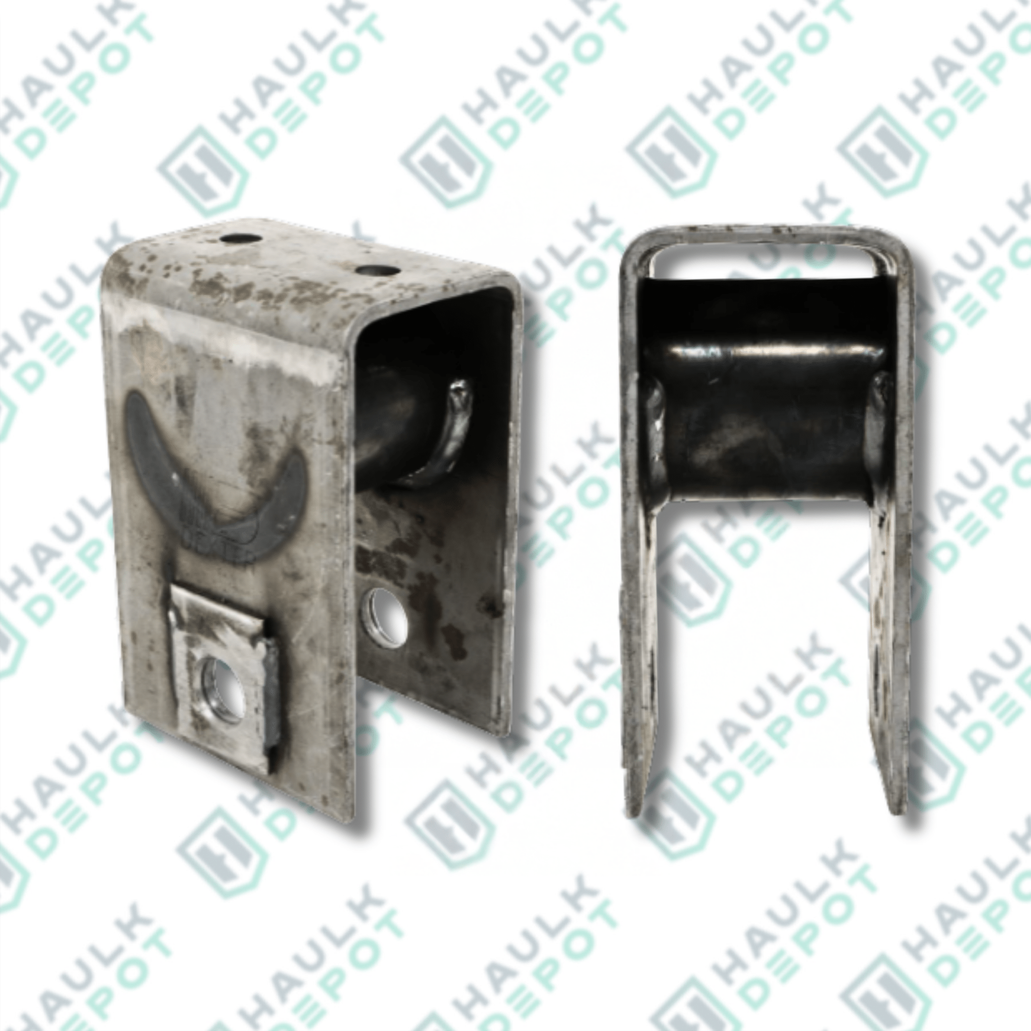 28-67-4 - Front Hanger – For 3" Slipper Springs – 6-1/4" Tall – 1" Bolt Hole | DXT