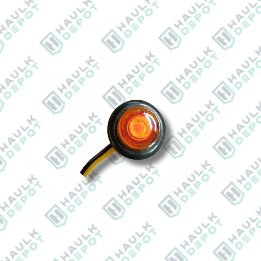 3/4" Round LED Marker Light – Amber | JM
