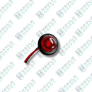 3/4" Round LED Marker Light – Red | JM