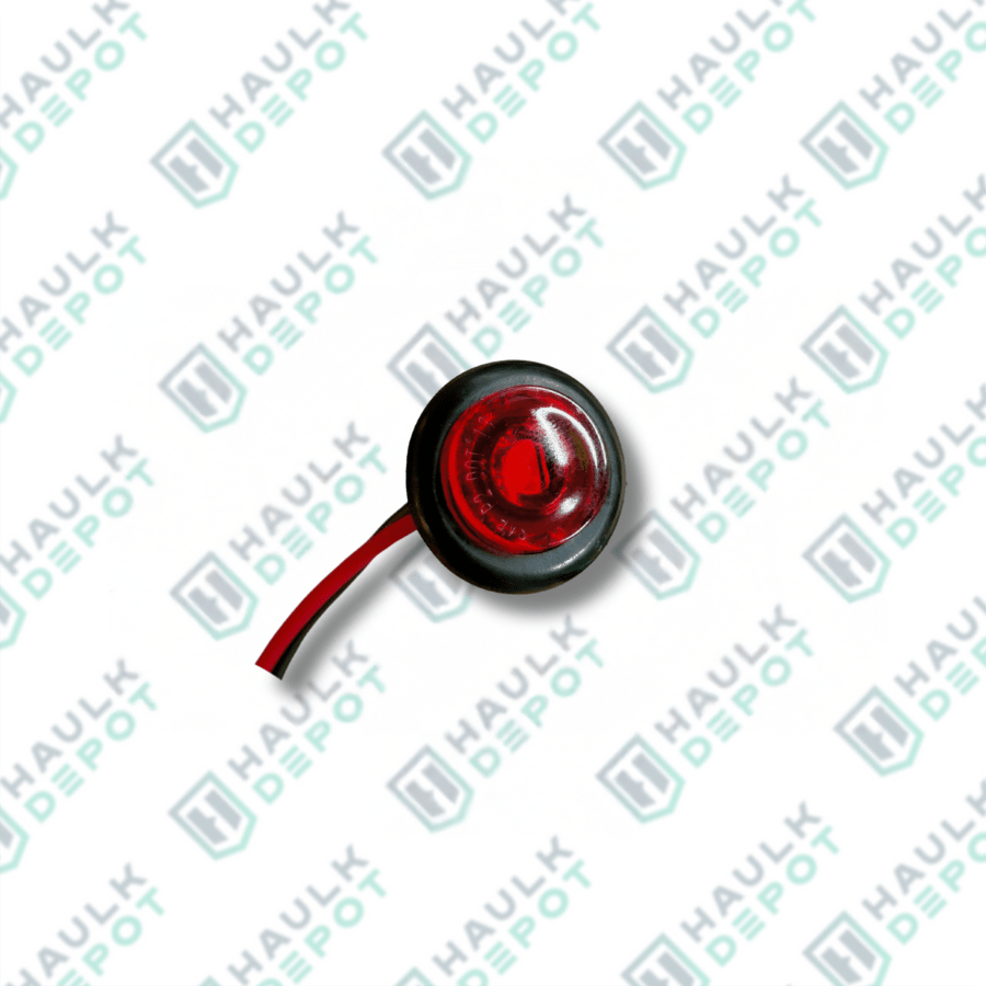 3/4" Round LED Marker Light – Red | JM
