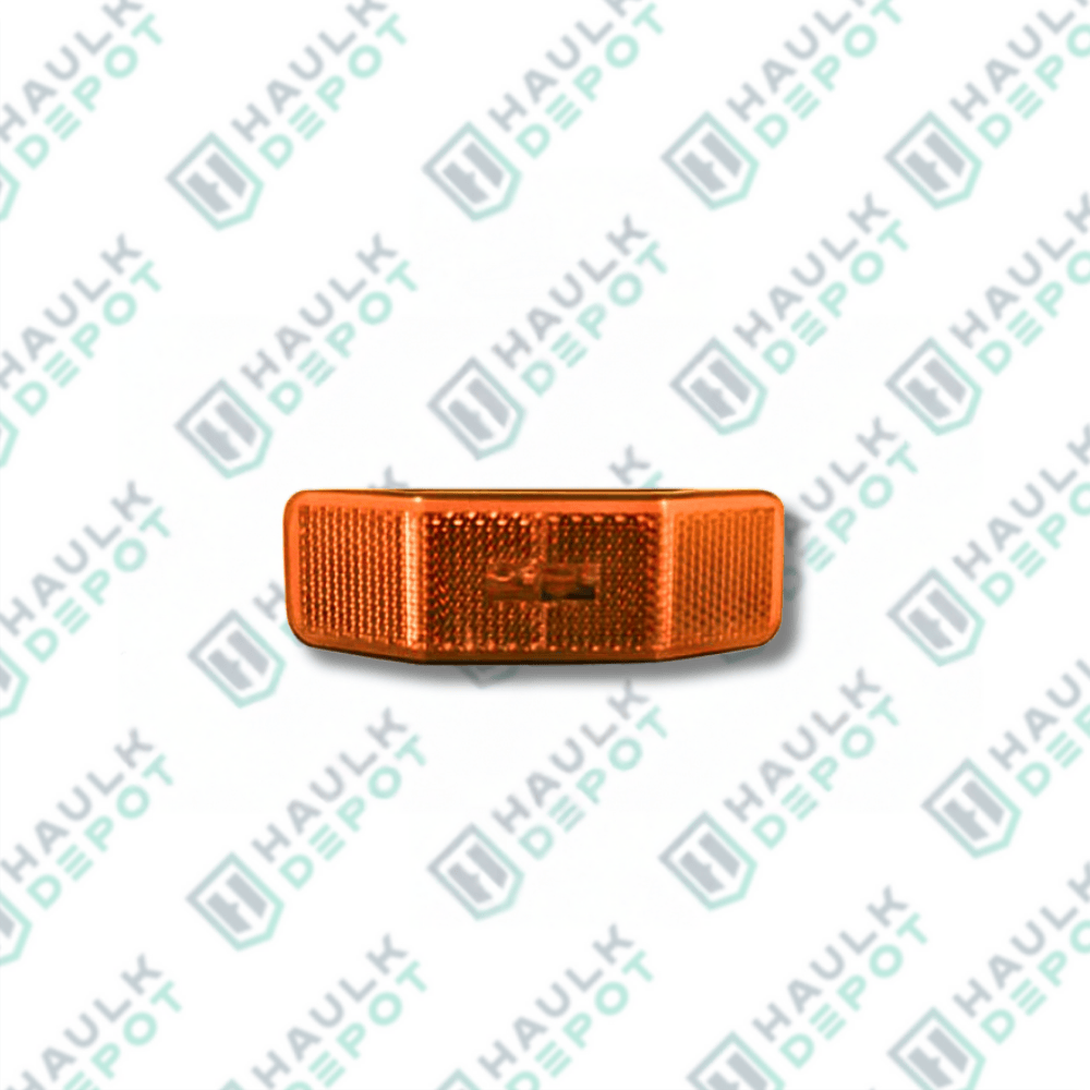 4" LED Marker Light – Self-Grounding – Amber | JM