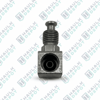 44-121 - 3/16" Brake Line Adapter Fitting – 90° – Male x Female – Stainless Steel | HYDRASTAR
