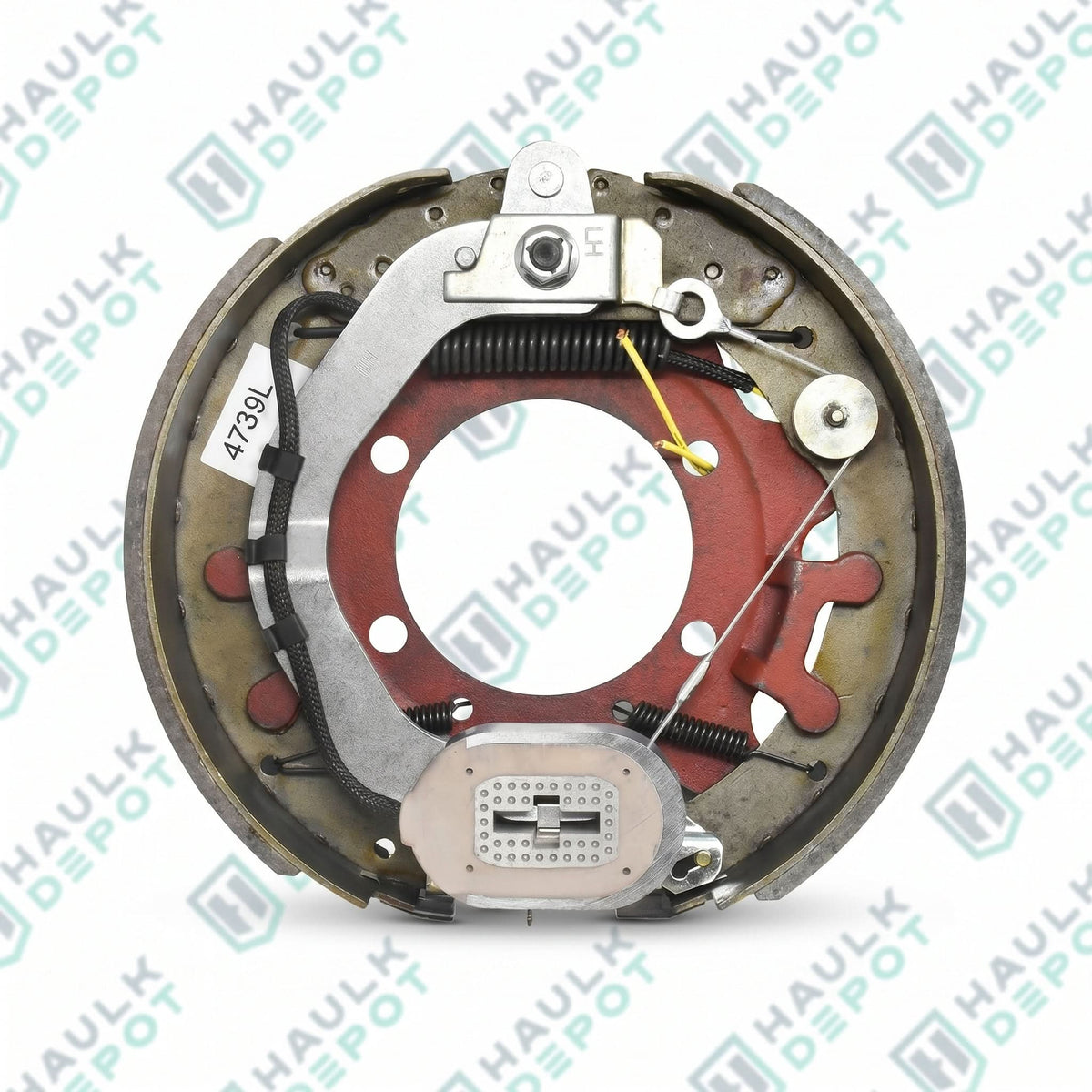 4739-L - 8K Electric Brake – 12" x 3-1/2" – Left Side – Rockwell | DXT