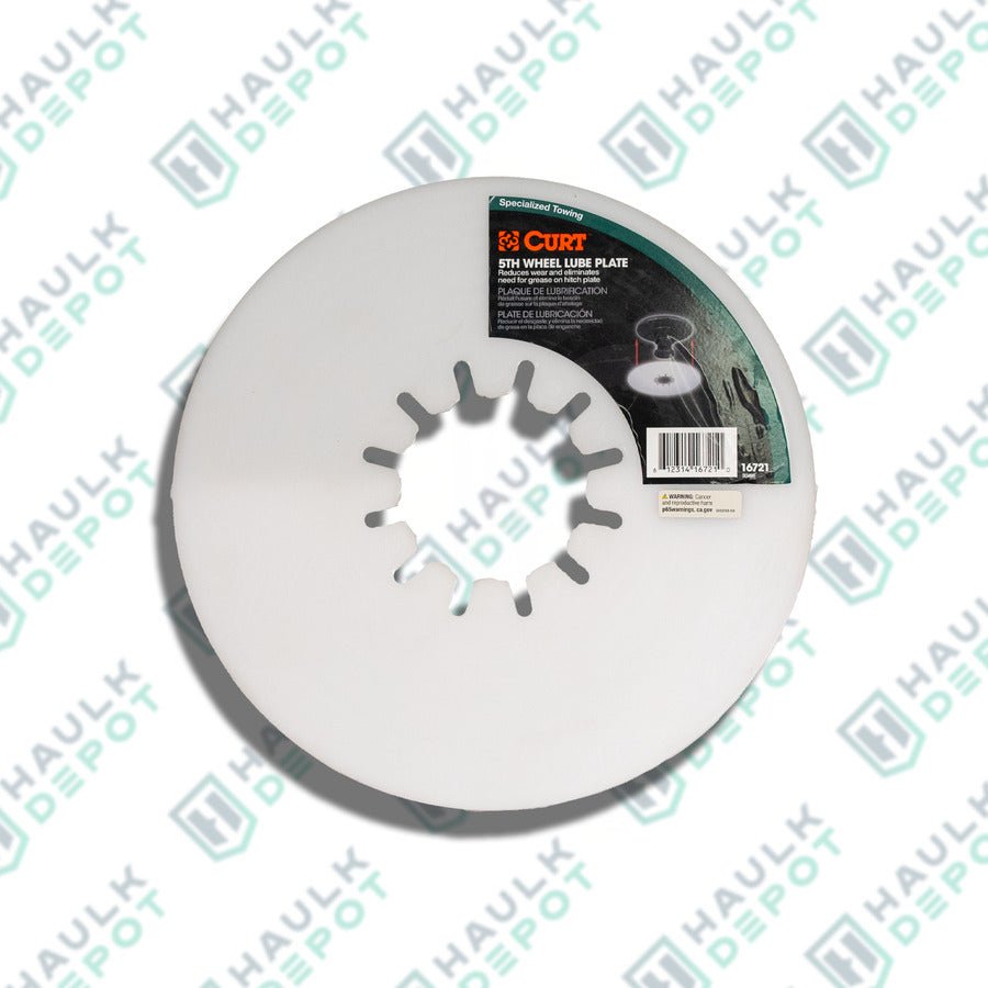 5th Wheel Hitch Lube Plate – 10" Diameter – Universal Fit