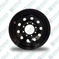 Trailer Wheel Rim – 16" x 6" – 8 Lug x 6.5" – Black – For 7K Axles | CNTWD