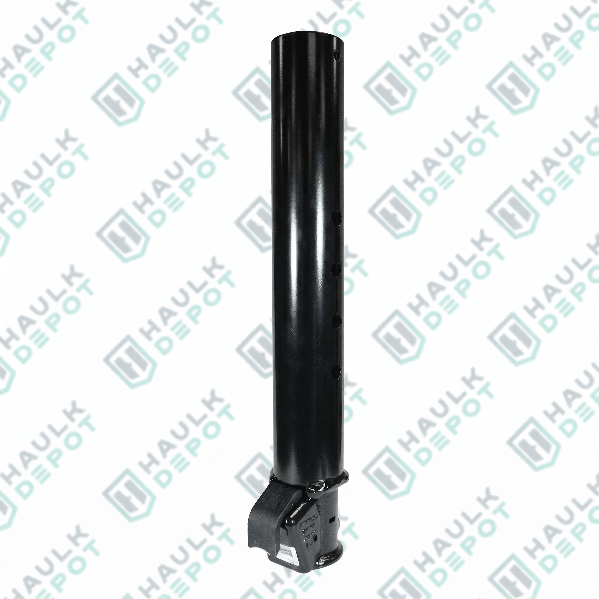 6394 - Round Gooseneck Coupler Inner Tube – 30,000 lb – 2-5/16" Ball – Black | LPT