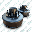 696104 - 8K Hub & Drum – KAUFMAN Mini 5 Straight Spindle – 12.25" x 3.75" | LIPPERT