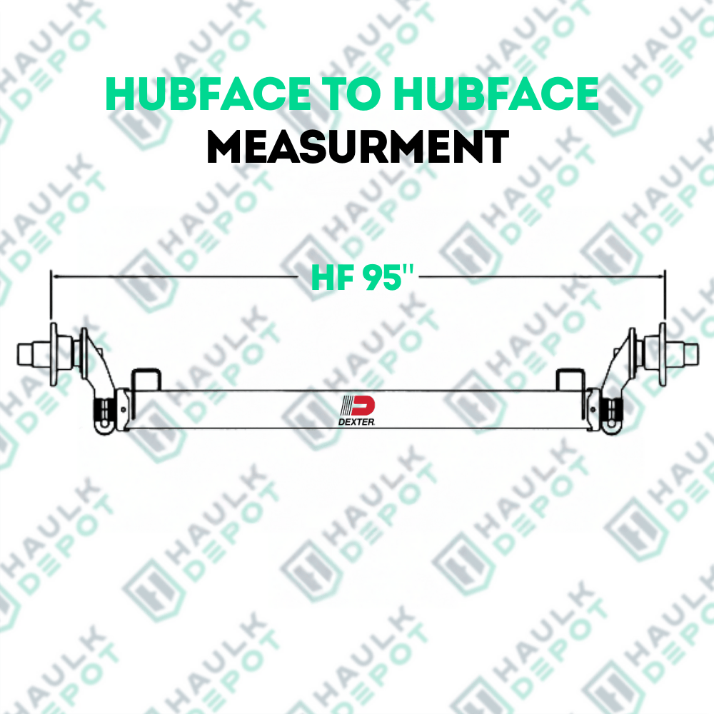 7K Torsion Axle – HF 96" – 10° UP | LPT