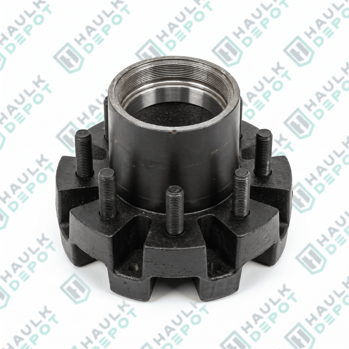 8-214-5 - Hub Only – 8 on 6.5" – Oil Bath – For 10K Axles – Two-Piece Hub/Drum System | DXT