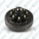 8-219-18 - Hub-Drum – Grease Lube – 8 on 6.5" - Stud 5/8" – For #42 Spindle – 5.2K–7K Axles | DXT