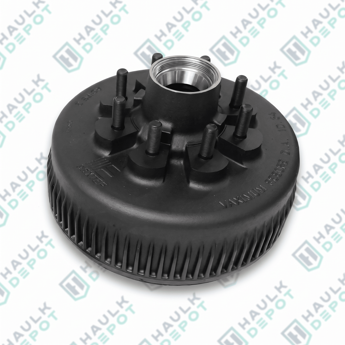 8-285-10 - Hub & Drum – 8K Axle – Oil Cap Design – 8 on 6.5 – 5/8" Studs | DXT