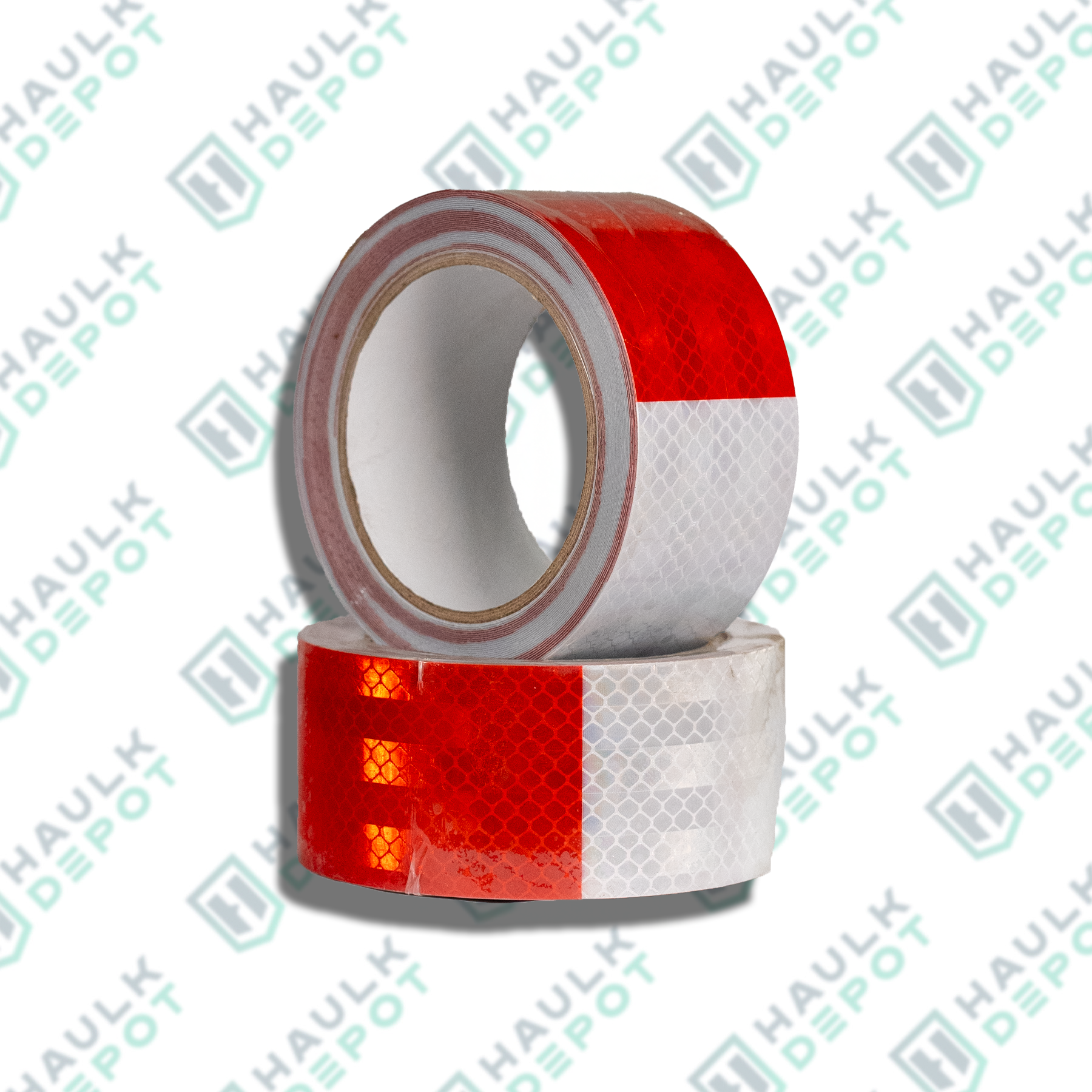 DOT-C2 Reflective Tape – 6" Red/White – 30 FT Roll