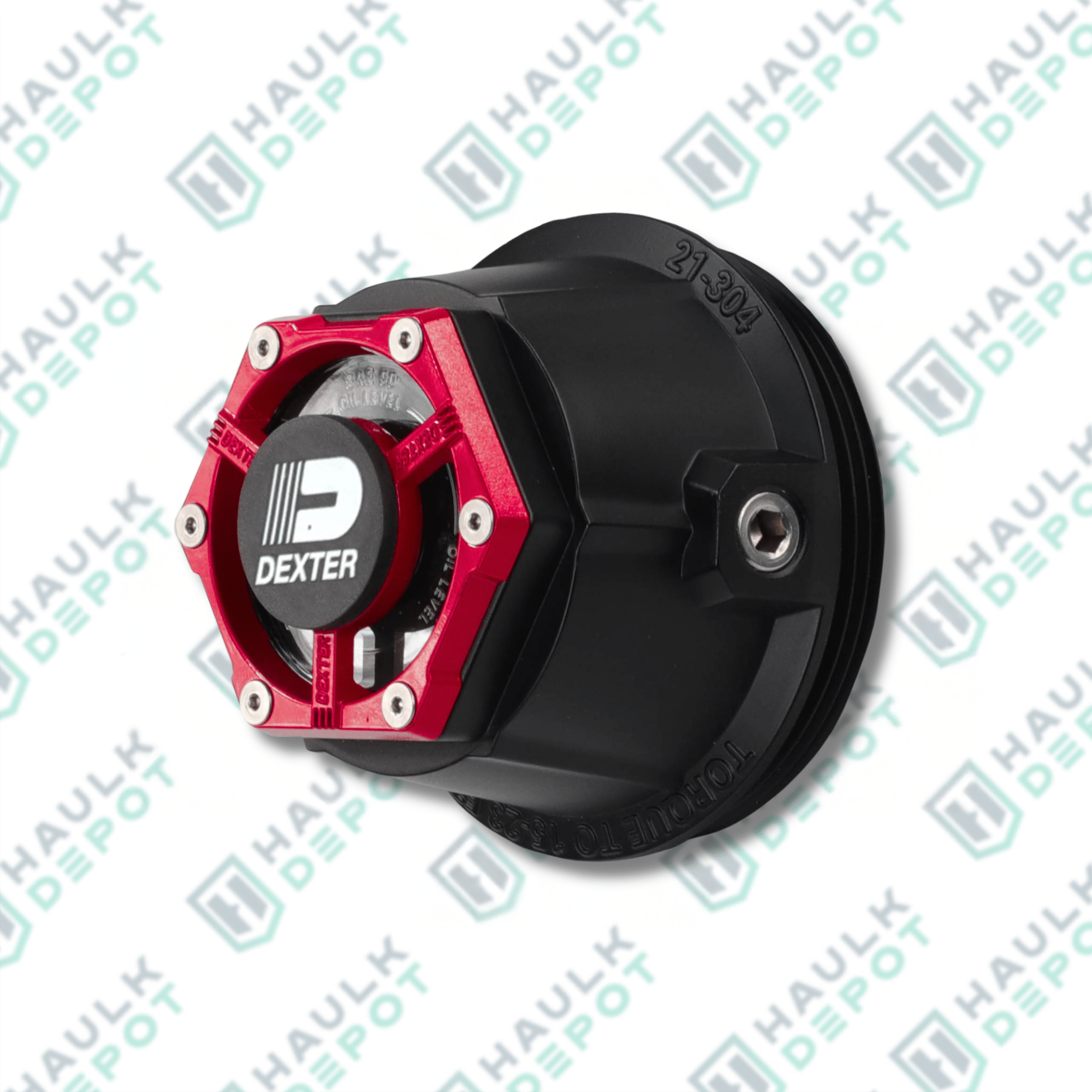 K21-304-00 - Aluminum Oil/Grease Cap – Fortress Threaded – For 10K–16K Hubs (3.75" O.D.) | DXT