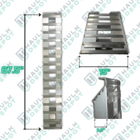 Aluminum Trailer Ramps – 87.5" Long – 10,000 lbs Capacity | HD