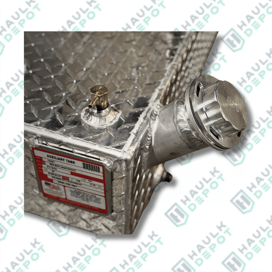 Auxiliary Fuel Tank – 40 Gallon Aluminum – DOT Approved | RDS