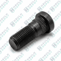 BB-3-8-24-12 - 3/8"-24 x 1-1/4" Brake Mounting Bolt – For 12" Trailer Brakes – Black | MT