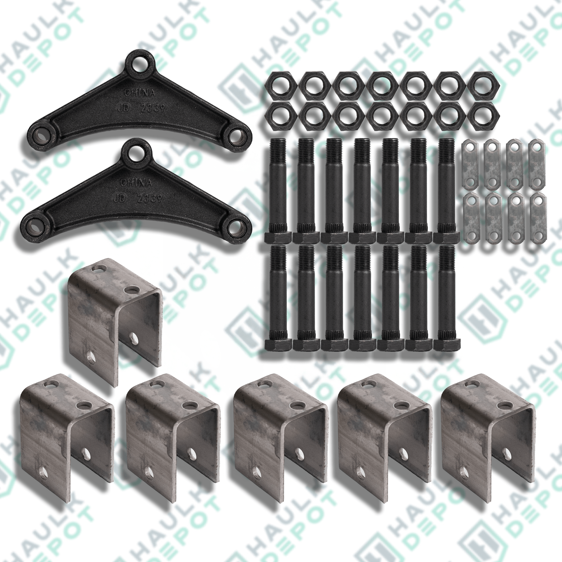 Double Eye Tandem Hanger Kit – For 3.5K–7K Axles (3-1/4" Hangers) | MT