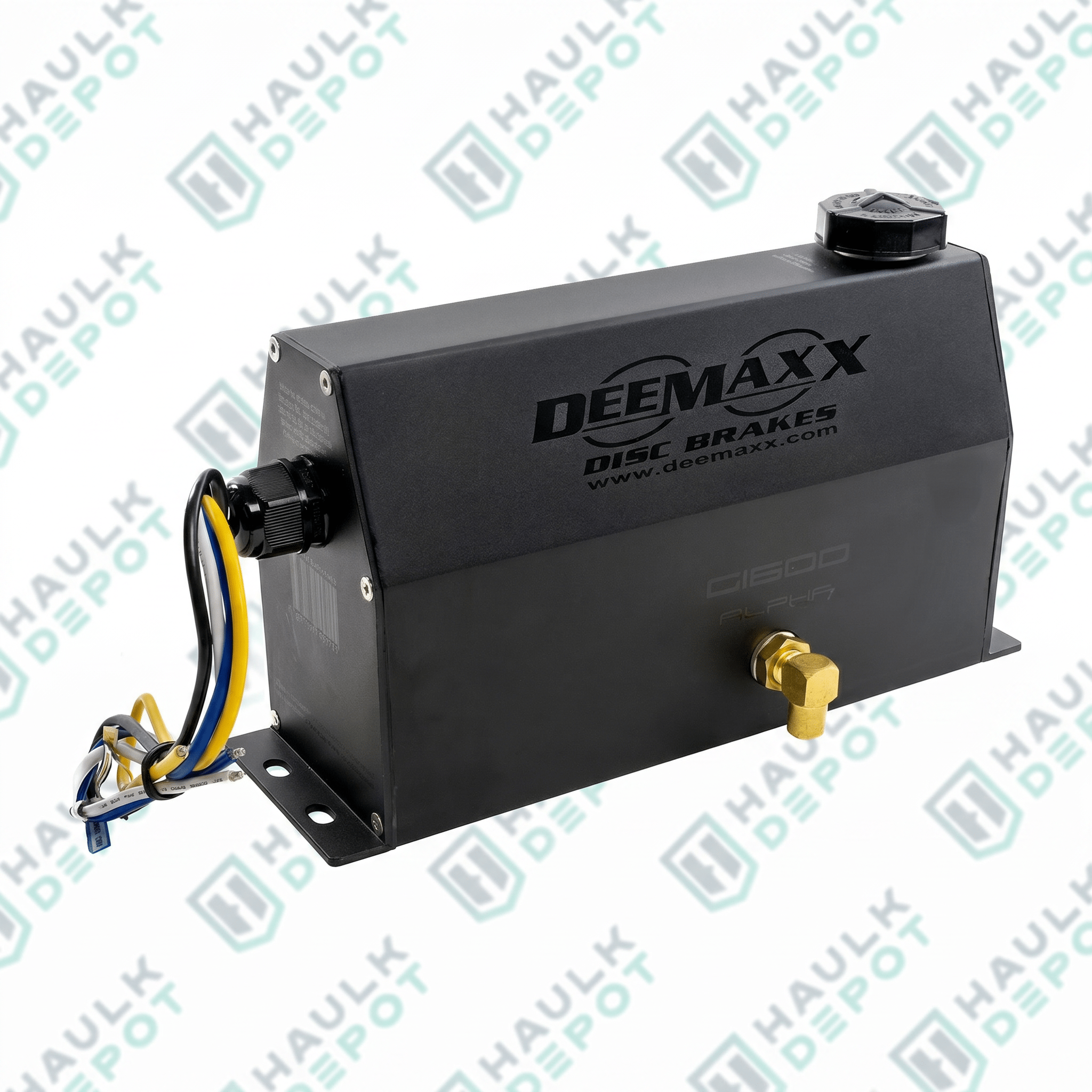 EOHA1600-BLK - Electric Over Hydraulic Brake Actuator – Alpha – 1600 PSI – Black | DMX