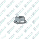 Flanged Nut – 7/16"-20 Serrated – Zinc Finish – For Brake & Suspension Applications | DXT