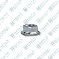 Flanged Nut – 7/16"-20 Serrated – Zinc Finish – For Brake & Suspension Applications | DXT