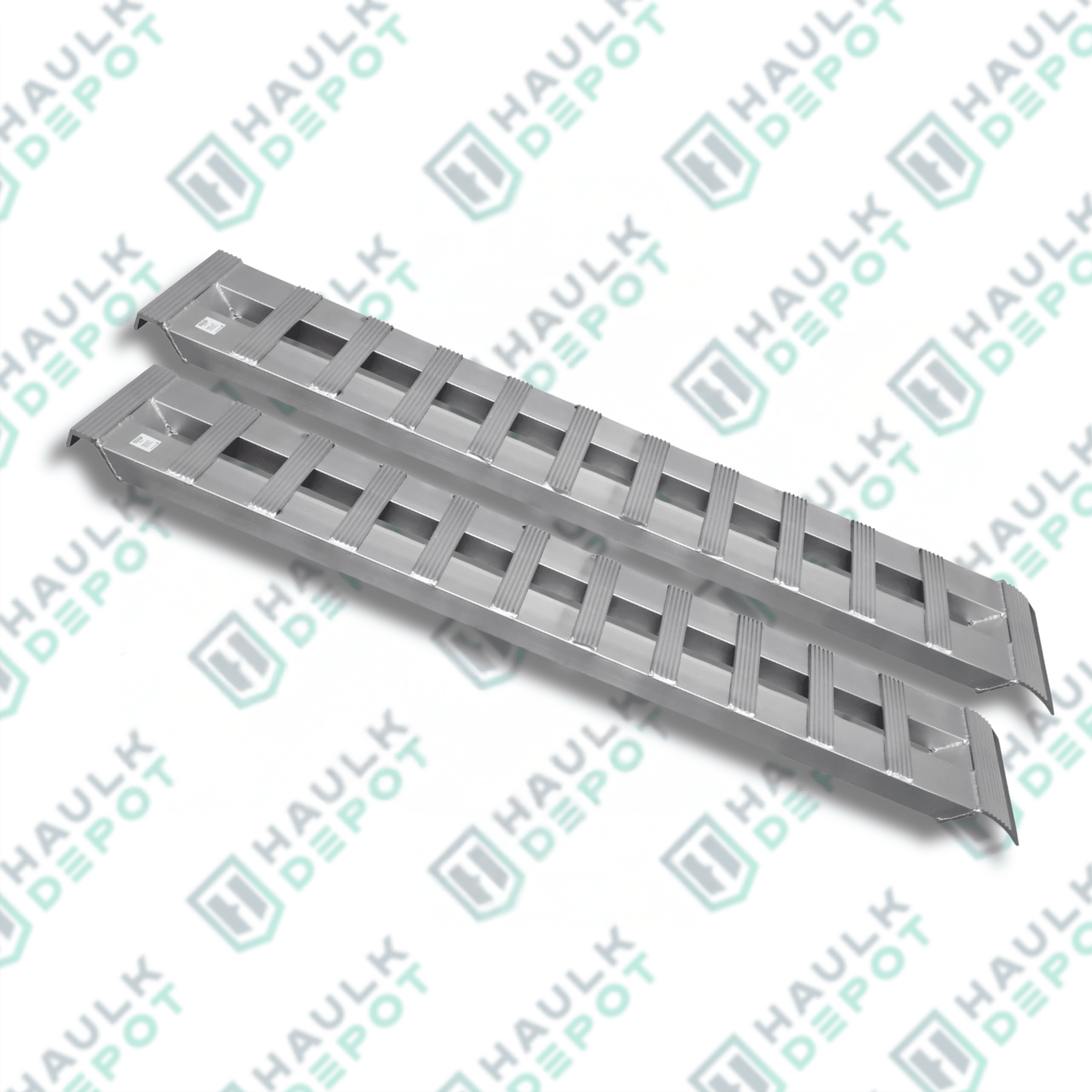 GH-16108 - Aluminum Loading Ramps – 9FT (108" x 15" x 3") – 5,000 lbs Each | GEN-Y