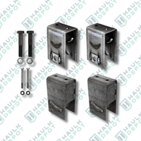 HAP-103-00 - Hanger Kit – For 3" Slipper Springs – 10K–15K Axles | DXT