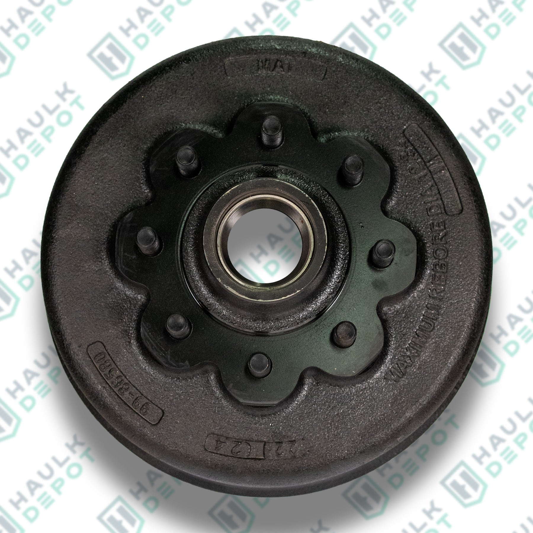 Hub & Drum – 8K Axle – Grease Cap Design – 8 on 6.5 – 5/8" Studs | MT