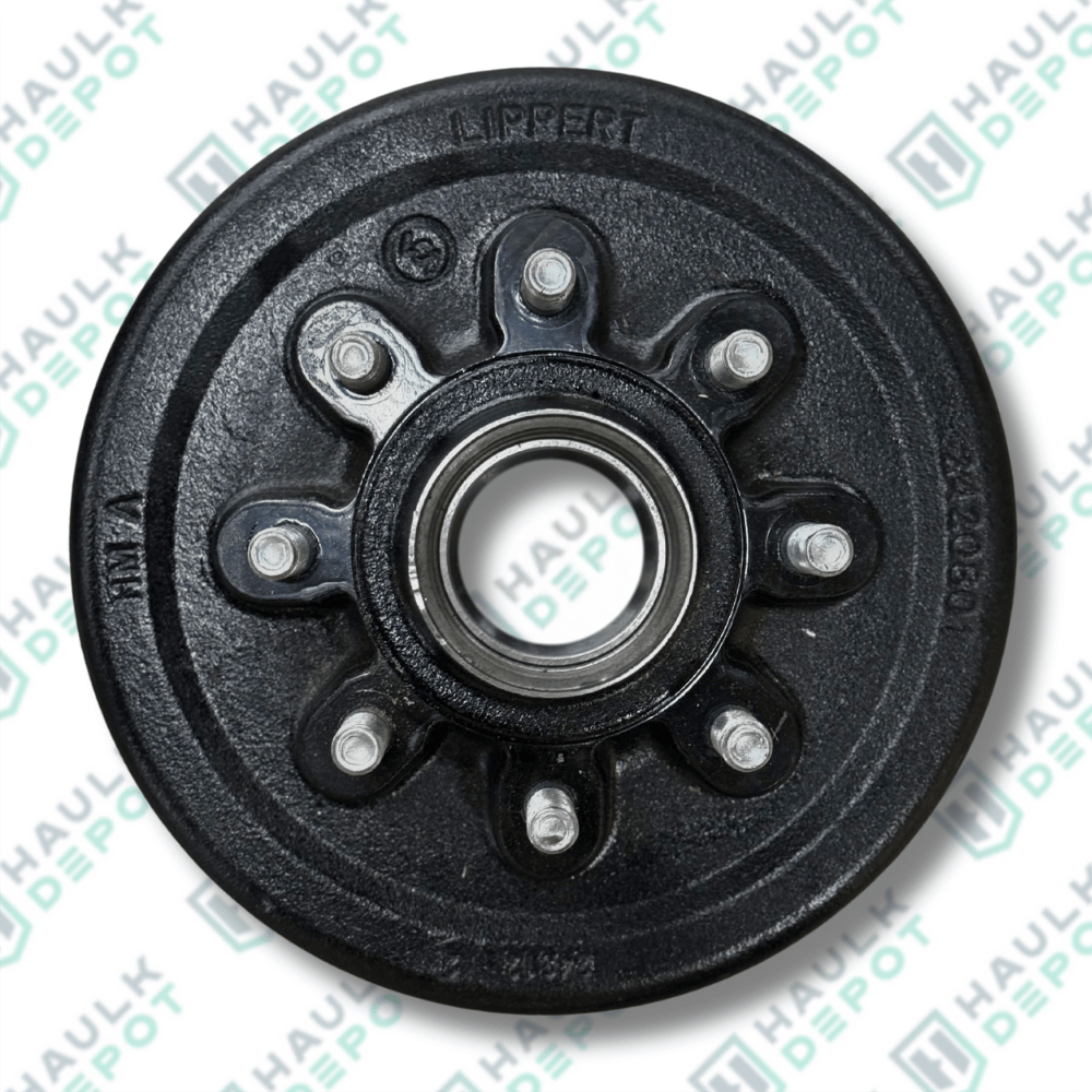 Hub & Drum - HYBRID – 8K Axle – Oil Cap Design – 8 on 6.5 – 5/8" Studs | LPT