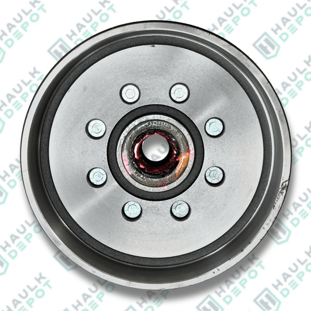 Hub & Drum - HYBRID – 8K Axle – Oil Cap Design – Pre-Greased – 8 on 6.5 – 5/8" Studs | LPT