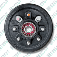 Hub & Drum - HYBRID – 8K Axle – Oil Cap Design – Pre-Greased – 8 on 6.5 – 5/8" Studs | LPT