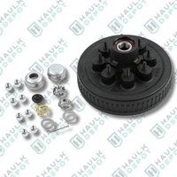Hub & Drum Kit – 7K Axle – Pre-Greased – 1/2" Studs | DXT