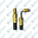 Hydraulic Brake Line Hose – 2FT – Male / 90° Male – 3/16" Ends