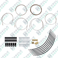 HYDRAULIC BRAKE LINE KIT - FOR TRI-AXLE - 3/16" ENDS - HYDRASTAR