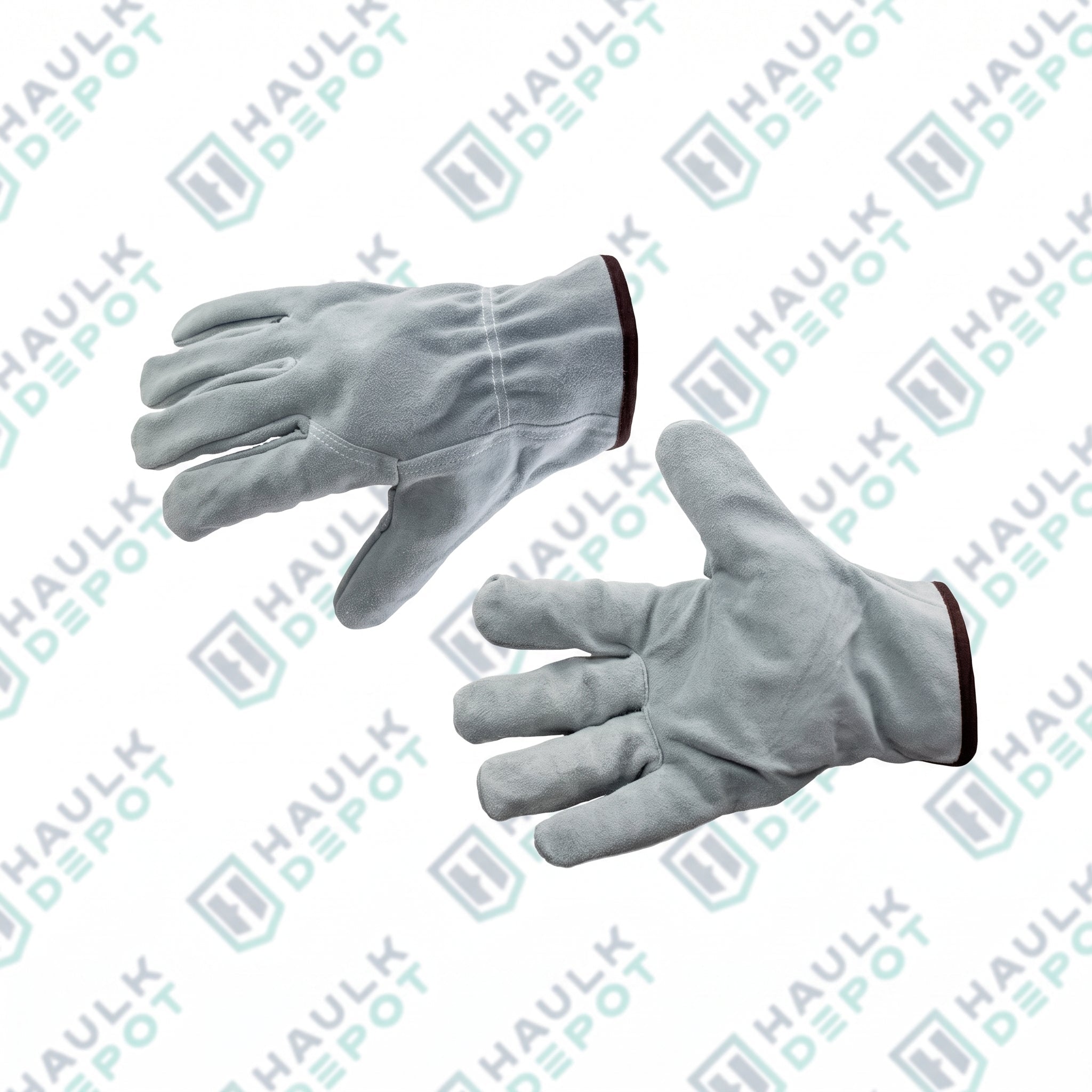 INA-SE-LGL - Leather Palm Industrial Work Gloves – XL – Split Leather Safety Gloves | INA