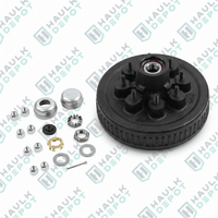 K08-219-2G - Hub & Drum Kit – 7K Axle – Pre-Greased – 9/16" Studs | DXT
